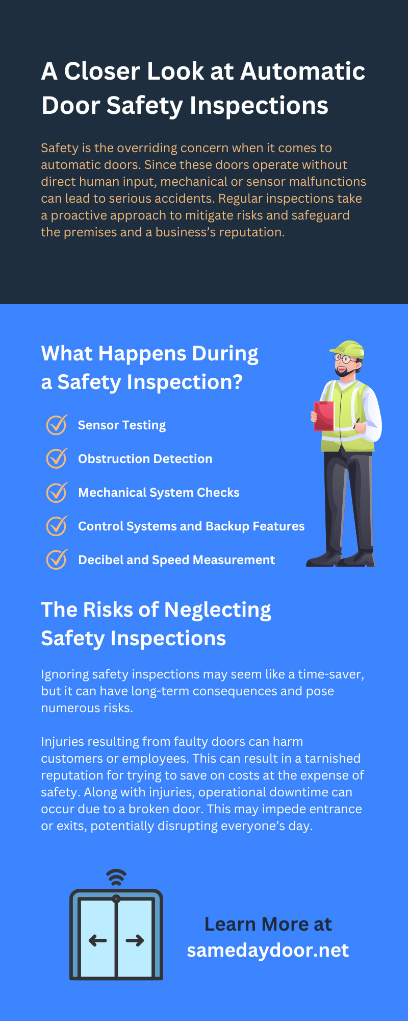 A Closer Look at Automatic Door Safety Inspections